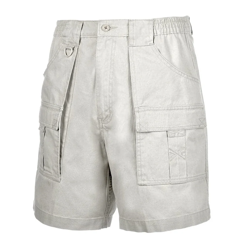 MEN'S BEER CAN ISLAND CARGO COTTON FISHING SHORT
